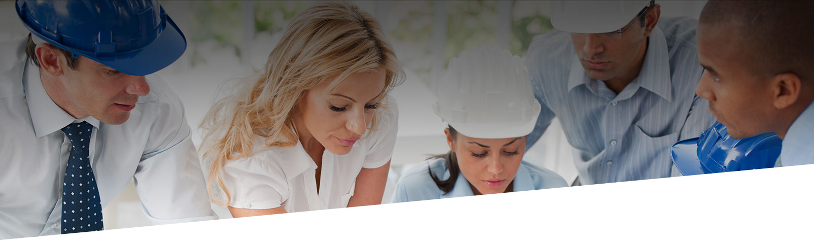 group of engineers discussing project